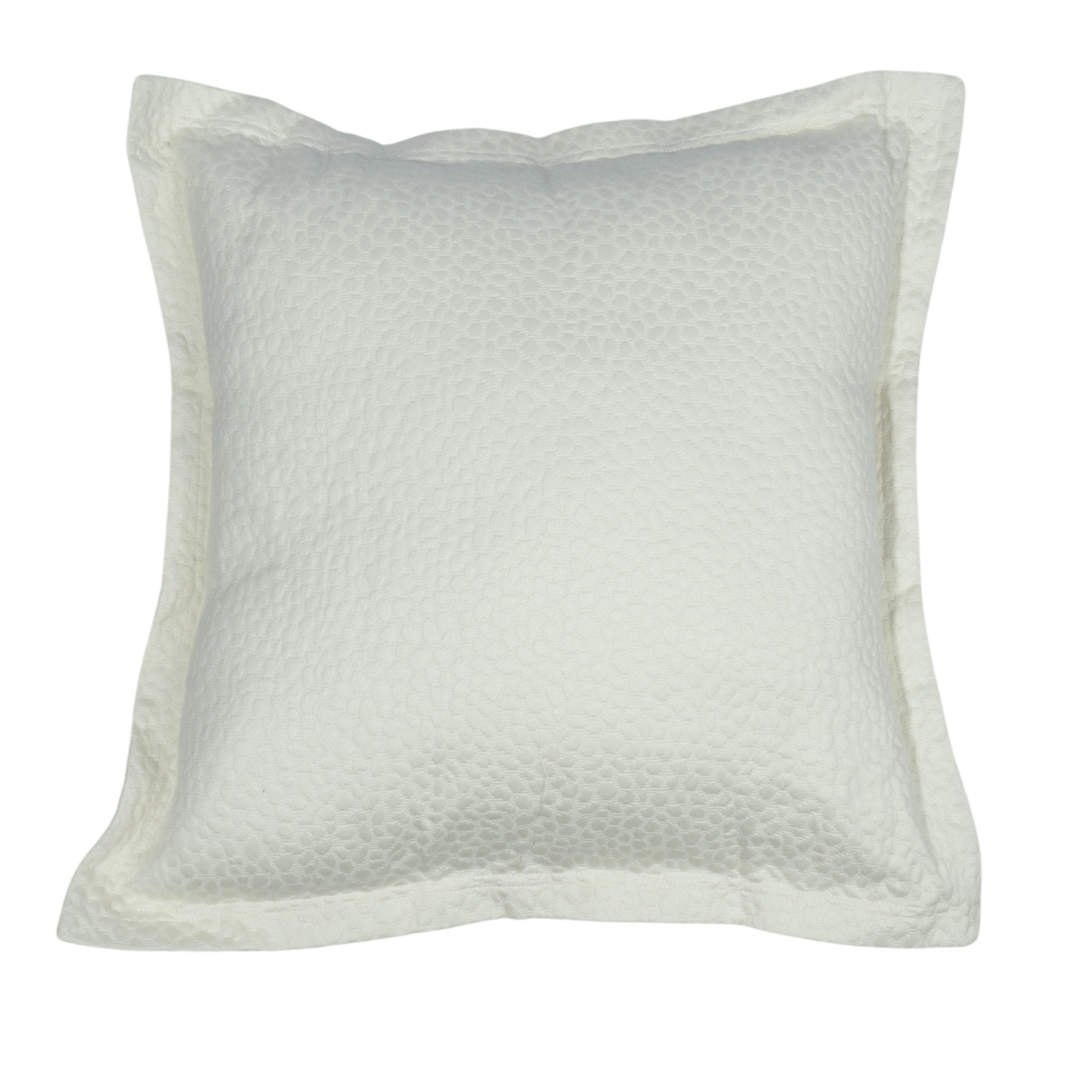 BARBARA BARRY Pillowcases Off-White BARBARA BARRY - Dots Textured Decorative Pillow Case