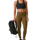 BASS OUTDOOR Womens sports L / Green BASS OUTDOOR - Rover Ankle-Length Leggings