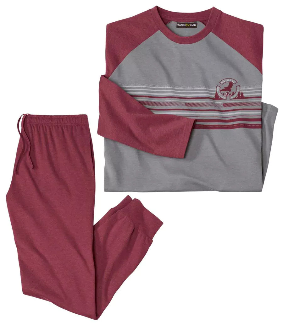 ATLAS FOR MEN - Natural Mountain Jersey Pajamas