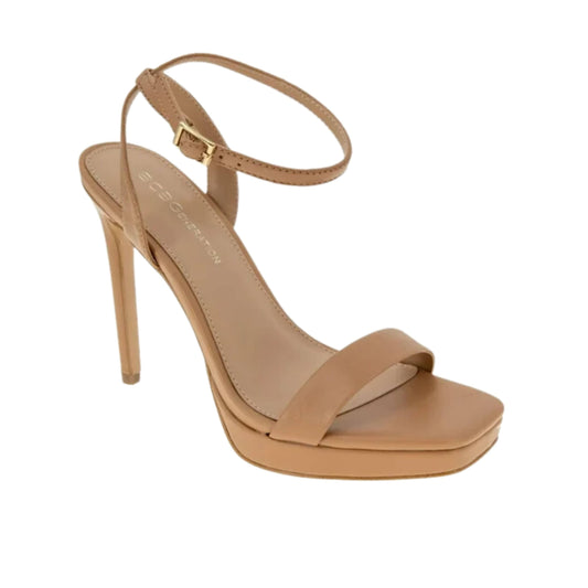 BCBG Womens Shoes 40.5 / Beige BCBG -  Cadence Ankle-Strap Heels