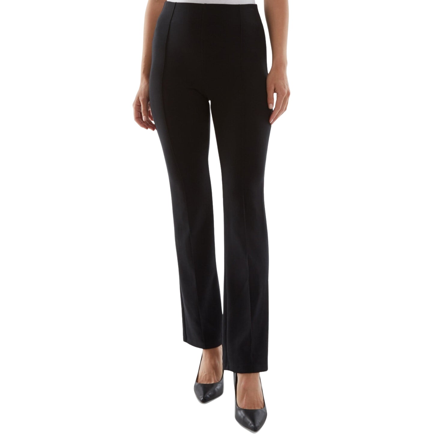 BCX Womens Bottoms S / Black BCX - Seamed Pull-on Pants