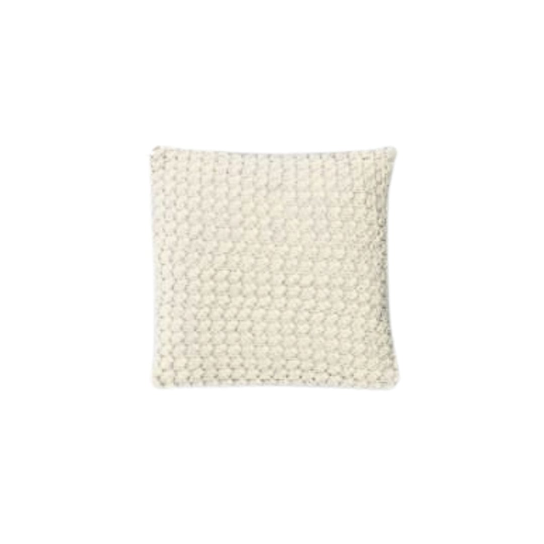 BEEKMAN Pillowcases Beige BEEKMAN - Sangerfield Crochet Decorative Pillow Case