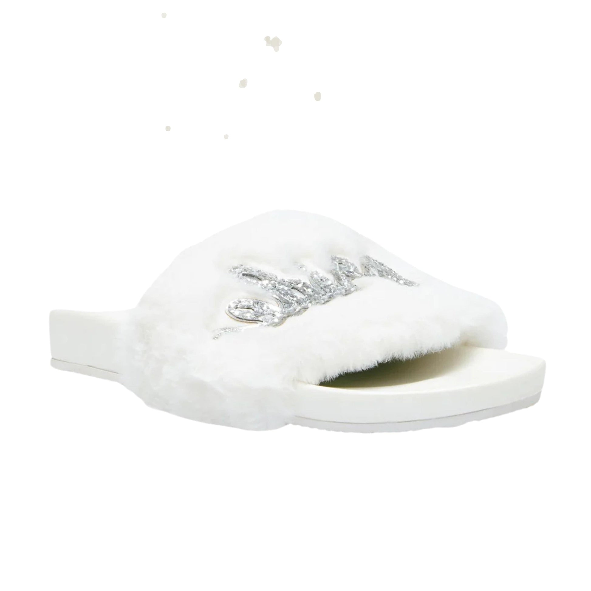 BETSEY JOHNSON Womens shoes 40 / White BETSEY JOHNSON - Alice Bride Glitter  Slipper