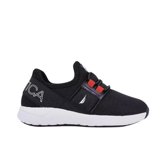 Beyond Marketplace Baby Shoes 24 / Black NAUTICA -  Baby - Neave Emboss Athletic Sneaker