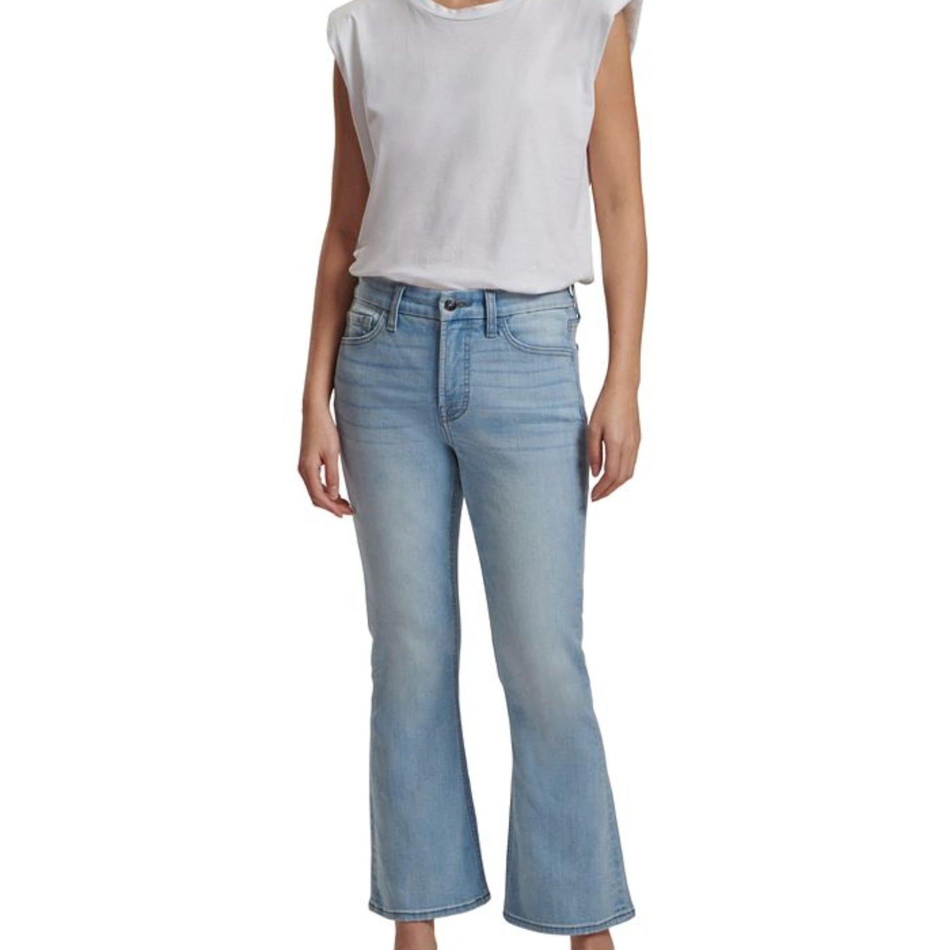 Beyond Marketplace JEN7 - Women's Cropped Kick-Flare Jeans