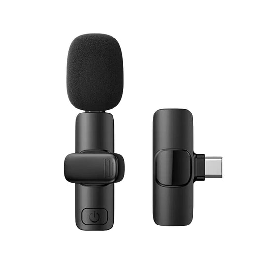 Beyond Marketplace REMAX - Type C /iph Hot Tiktok live Noise reduction portable mini power bank lavalier lapel bluetooth USB wireless microphone