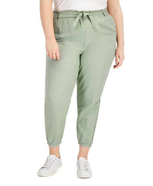 Beyond Marketplace TINSELTOWN - Tie-Waist Jogger Pants