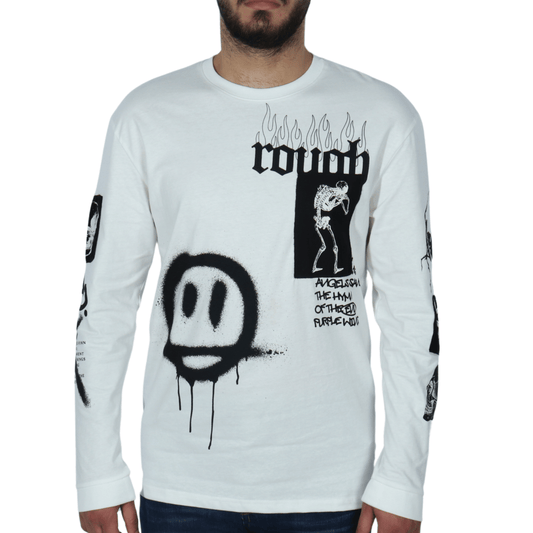 BLACK SQUAD Mens Tops S / Multi-Color BLACK SQUAD - All-Over Graphic Design T-Shirt