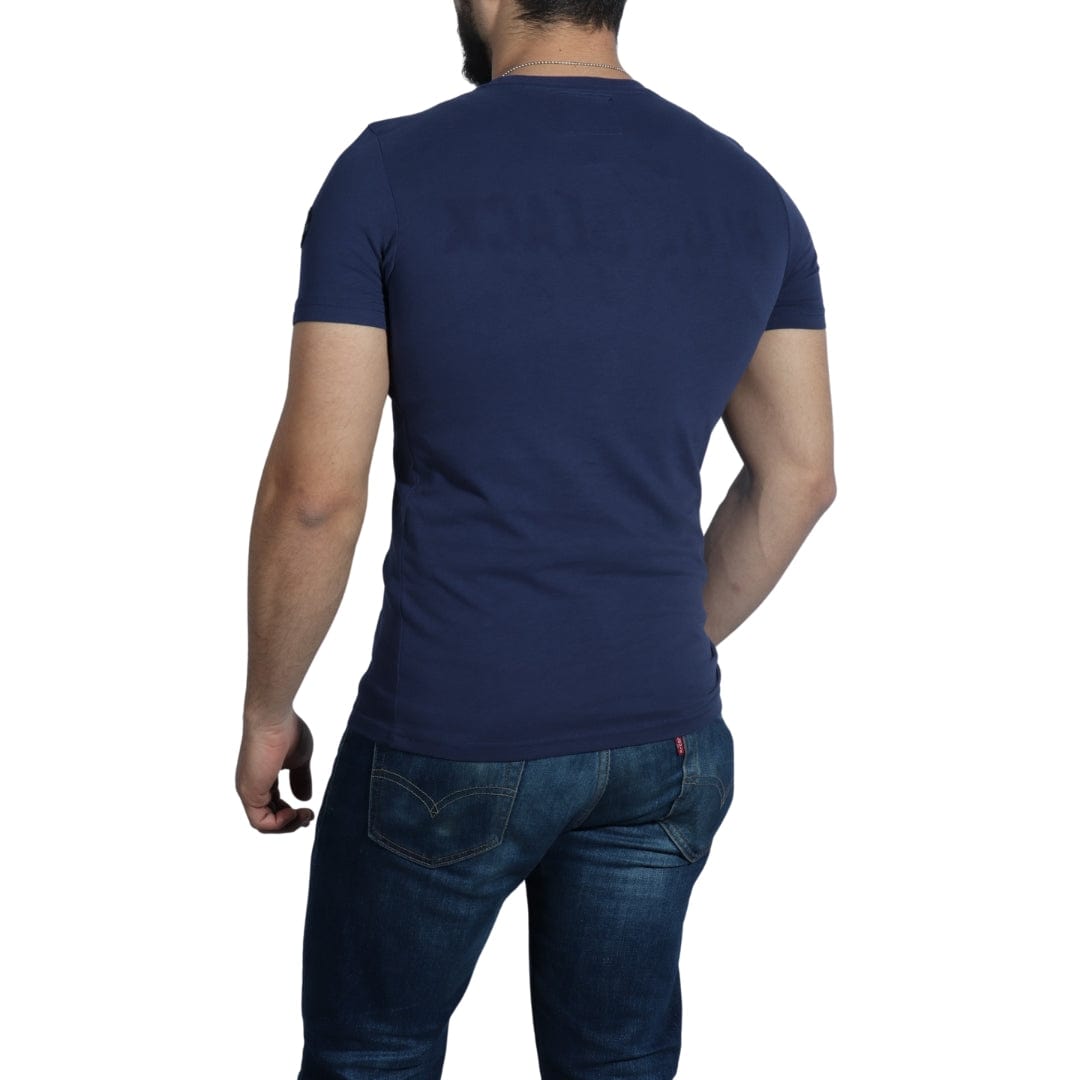 BLUE BLACK S / Navy BLUE BLACK - Logo T-Shirt