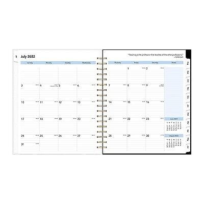 BLUE SKY Stationery Multi-Color BLUE SKY - 2022-23 Academic Teacher Lesson Planner Frosted Daily/Monthly