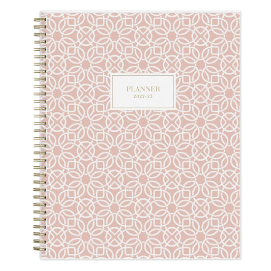 BLUESKY Stationery Pink BLUE SKY - Academic Teacher Lesson Planner Frosted Weekly/Monthly