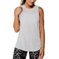 BODY Womens sports XS / Grey BODY -  Active Curve Hem Tank Top