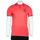 BOYCOTT Mens Tops L / Coral BOYCOTT - Chest Printed Polo