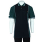 BOYCOTT Mens Tops BOYCOTT - Colorblocked Branded Striped Neckline Polo