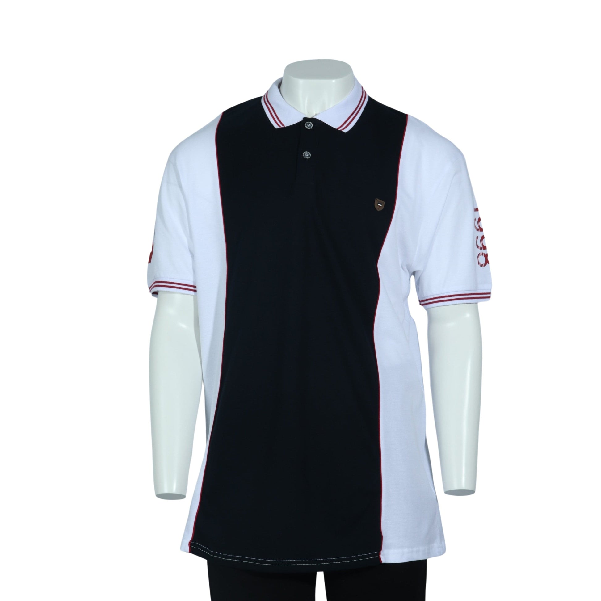 BOYCOTT Mens Tops BOYCOTT - Colorblocked Collar Polo