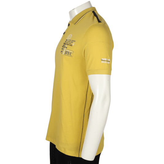 BOYCOTT Mens Tops BOYCOTT - Printed Polo T-Shirt