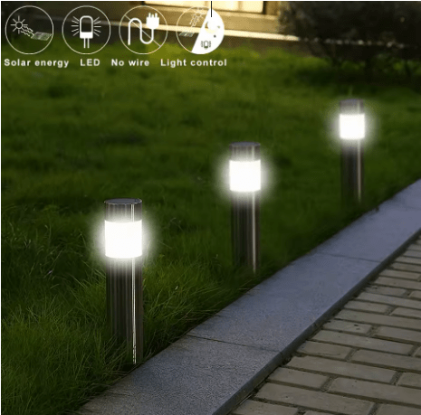 BRANDS & BEYOND Garden Accessories Garden Outdoor Path Lawn Led Solar Lighting