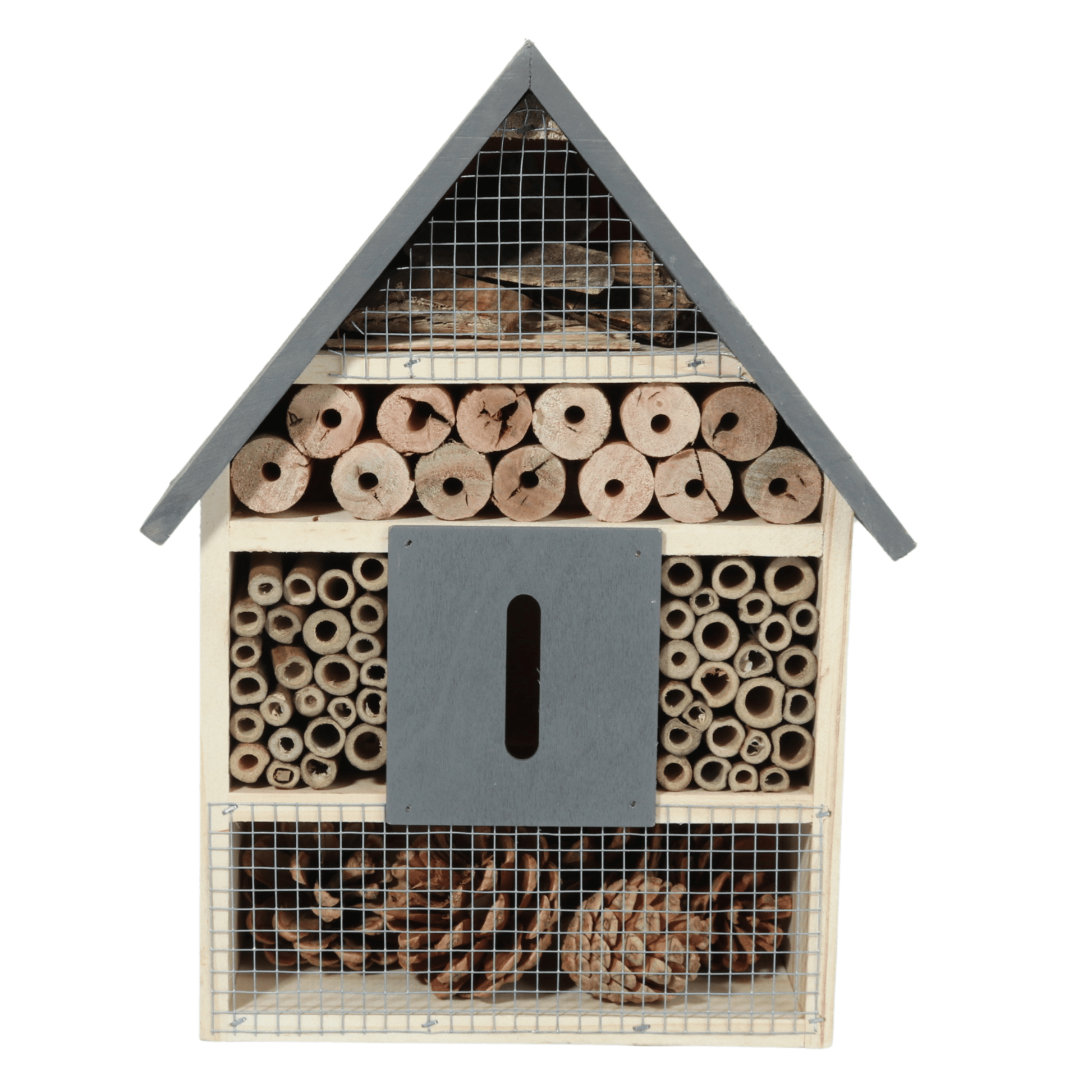 BRANDS & BEYOND Garden Accessories Grey Insect Hotel