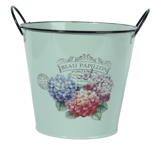 BRANDS & BEYOND Garden Accessories Green Metal bucket for garden
