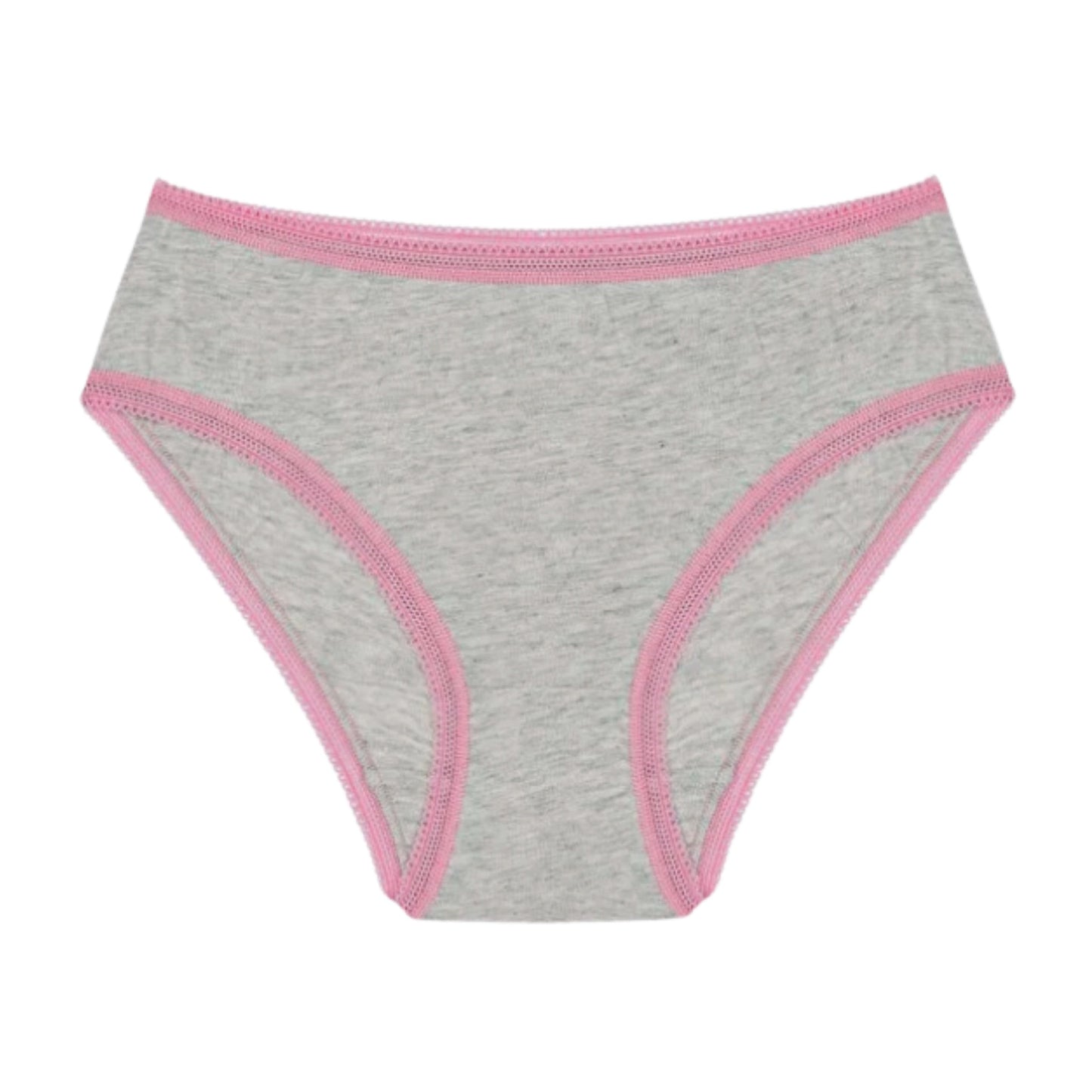 BRANDS & BEYOND Girls Underwear L / Grey Kids - High Waist Briefs