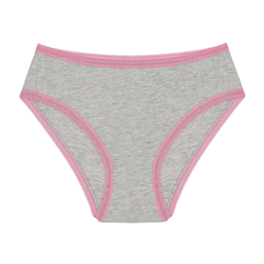 BRANDS & BEYOND Girls Underwear L / Grey Kids - High Waist Briefs