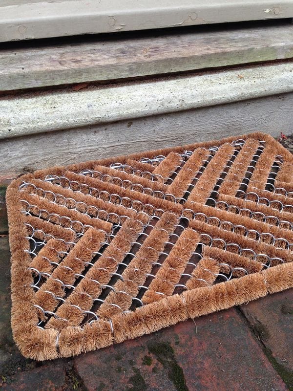 BRANDS & BEYOND Home Decoration & Accessories Brown Rectangular zig-zag doormat