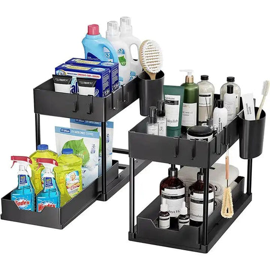 BRANDS & BEYOND Home Decoration & Accessories Black Under Sink Organizer
