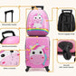 BRANDS & BEYOND Luggage & Travel Bags Unicorn Rolling Suitcase with Backpack