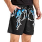 BRANDS & BEYOND Mens Bottoms 34W x 6L / Grey Pull Over LightningPrinted Short