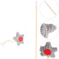 BRANDS & BEYOND Pet Accessories Grey Star shaped woven toy
