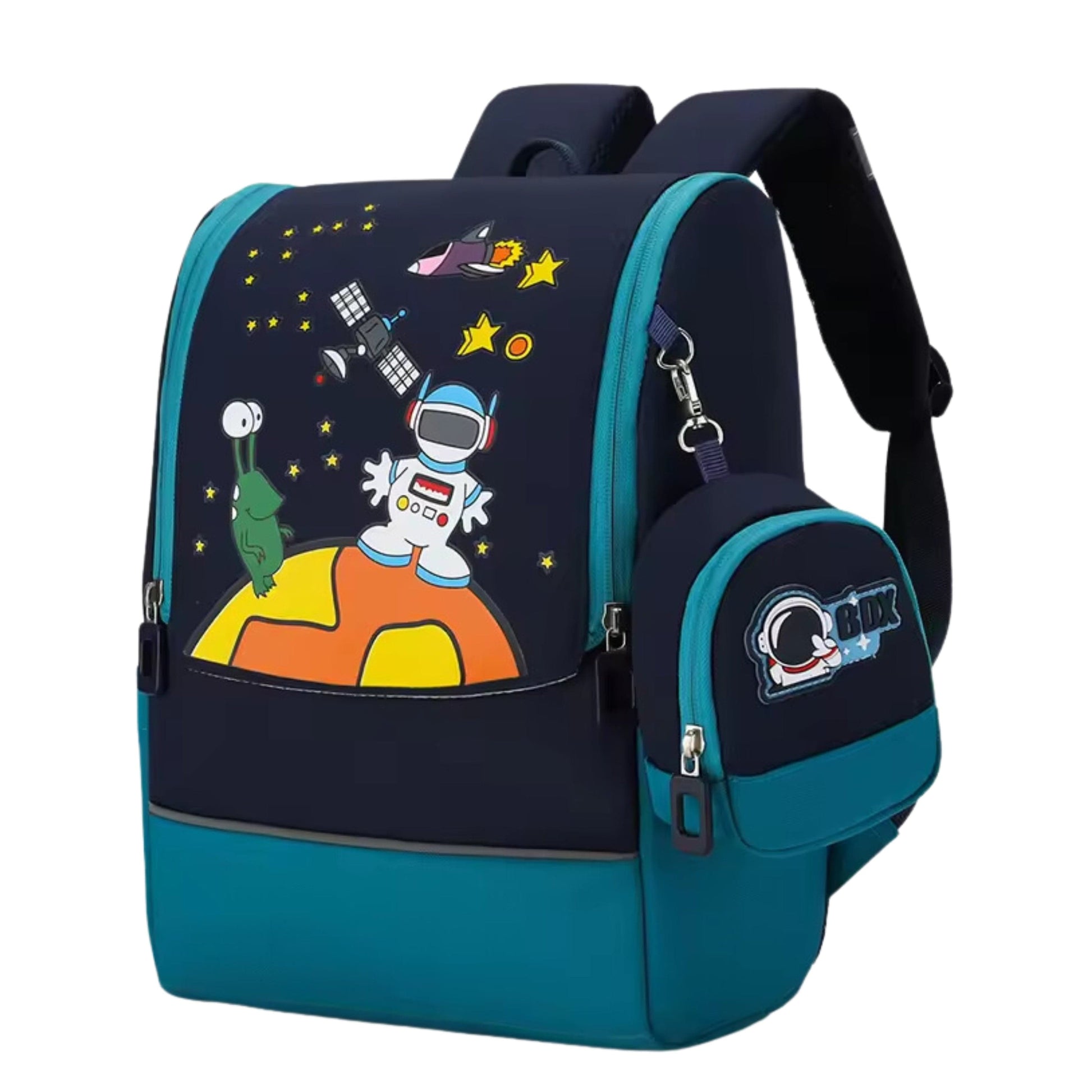 BRANDS & BEYOND School Bags Green Backpack kindergarten primary school