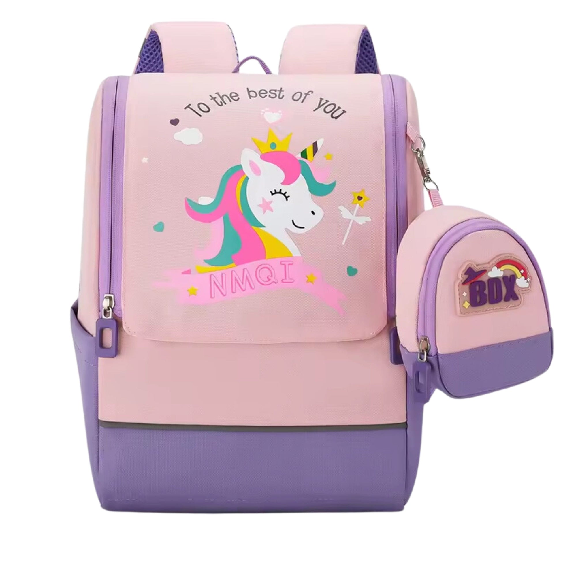 BRANDS & BEYOND School Bags Multi-Color Cute Mini Baby Kids Cartoon Print Backpack Bags