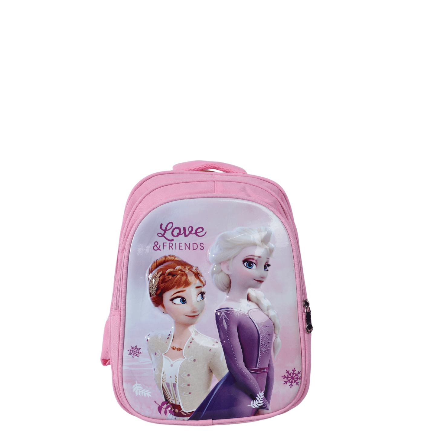 BRANDS & BEYOND School Bags Pink Elsa and anna friends school backpack