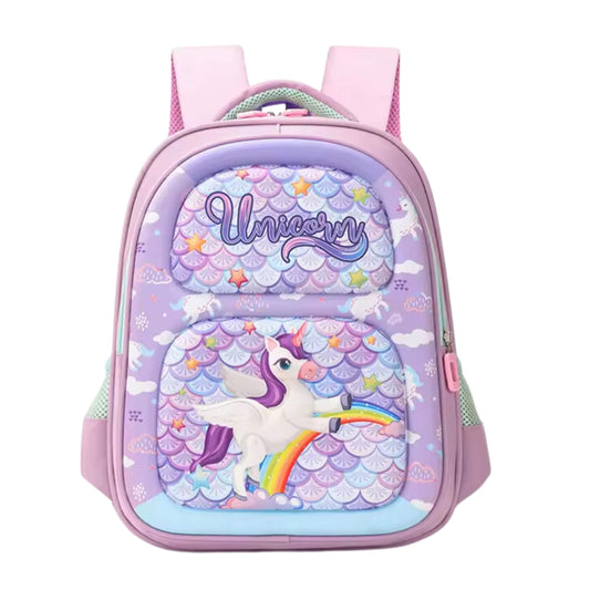 BRANDS & BEYOND School Bags Multi-Color Printed Unicorn School Bags