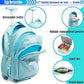 BRANDS & BEYOND School Bags Blue Rolling Bag With Weels