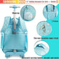 BRANDS & BEYOND School Bags Blue Rolling Bag With Weels