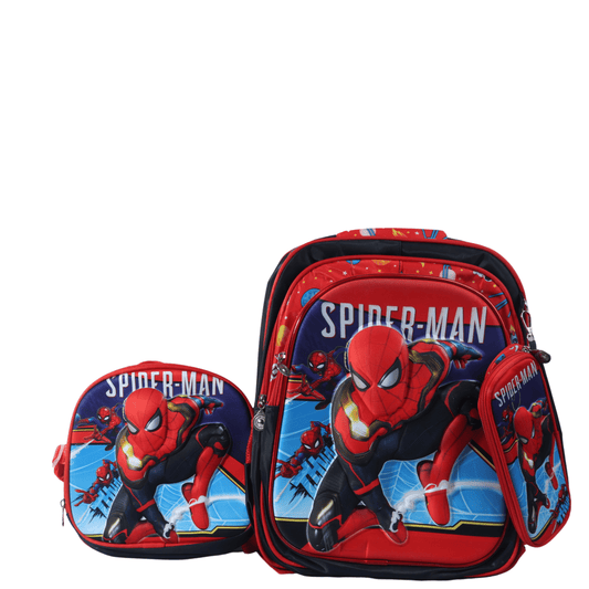 BRANDS & BEYOND School Bags Multi-Color Spiderman hero school bag backpack