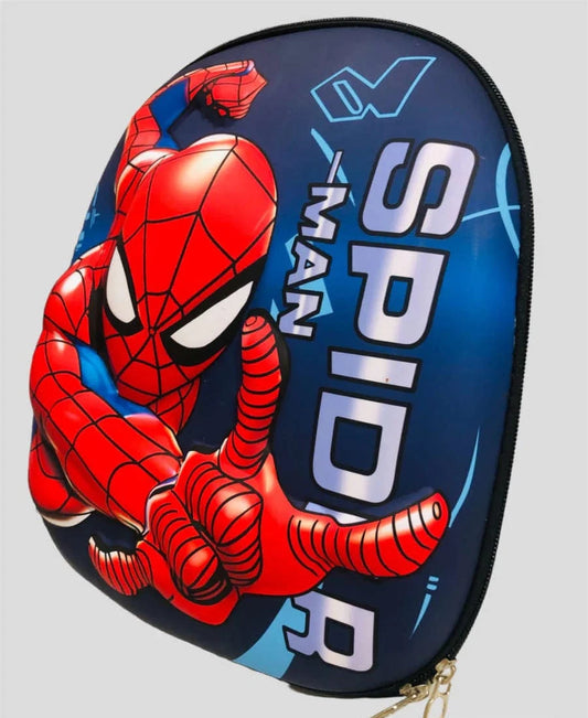 BRANDS & BEYOND School Bags Multi-Color Super Spiderman 3D kindergarden Bag