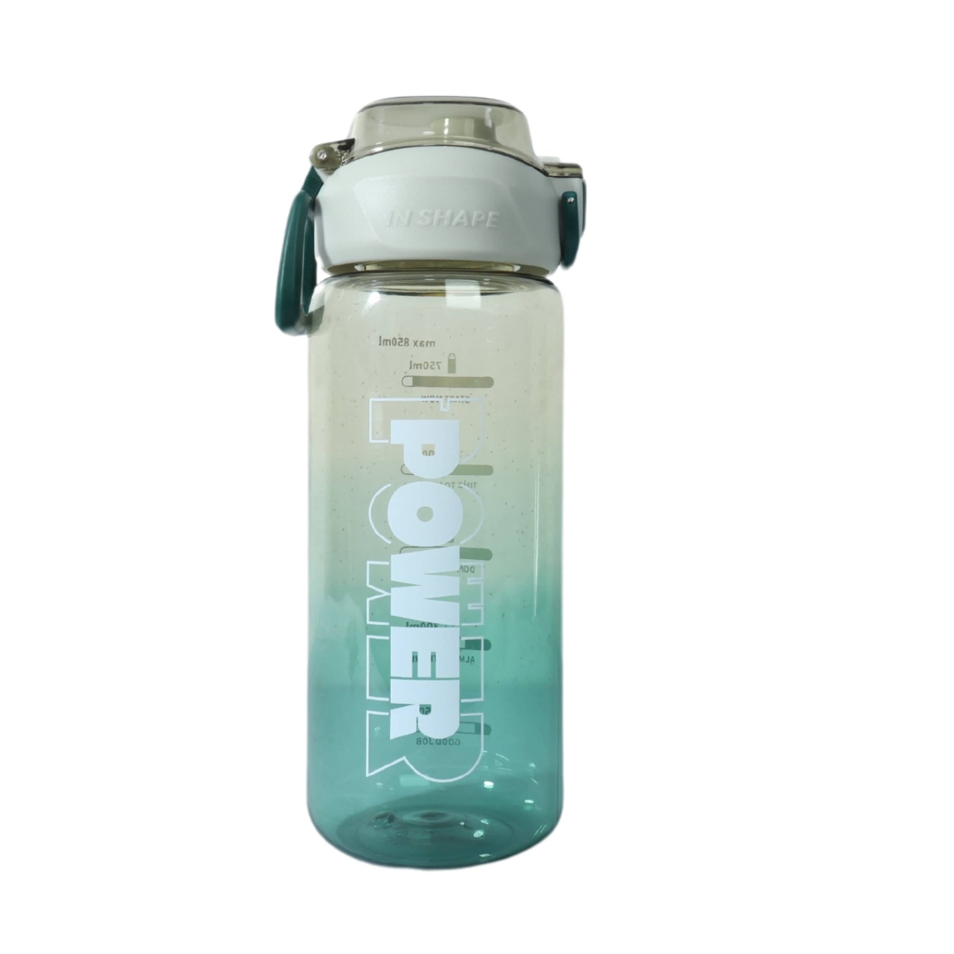 BRANDS & BEYOND School Supplies Green Power water bottle good health