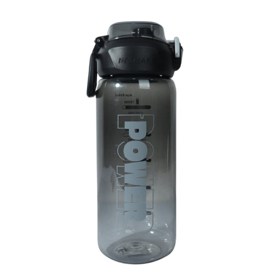 BRANDS & BEYOND School Supplies Black Power water bottle good health