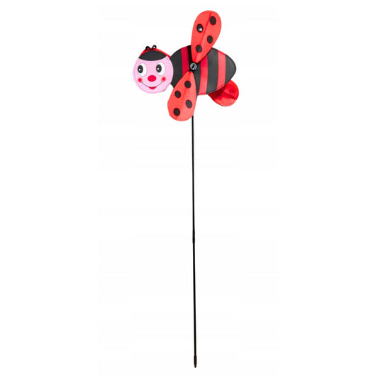 BRANDS & BEYOND Toys Ladybug Pinwheel Garden Ornament