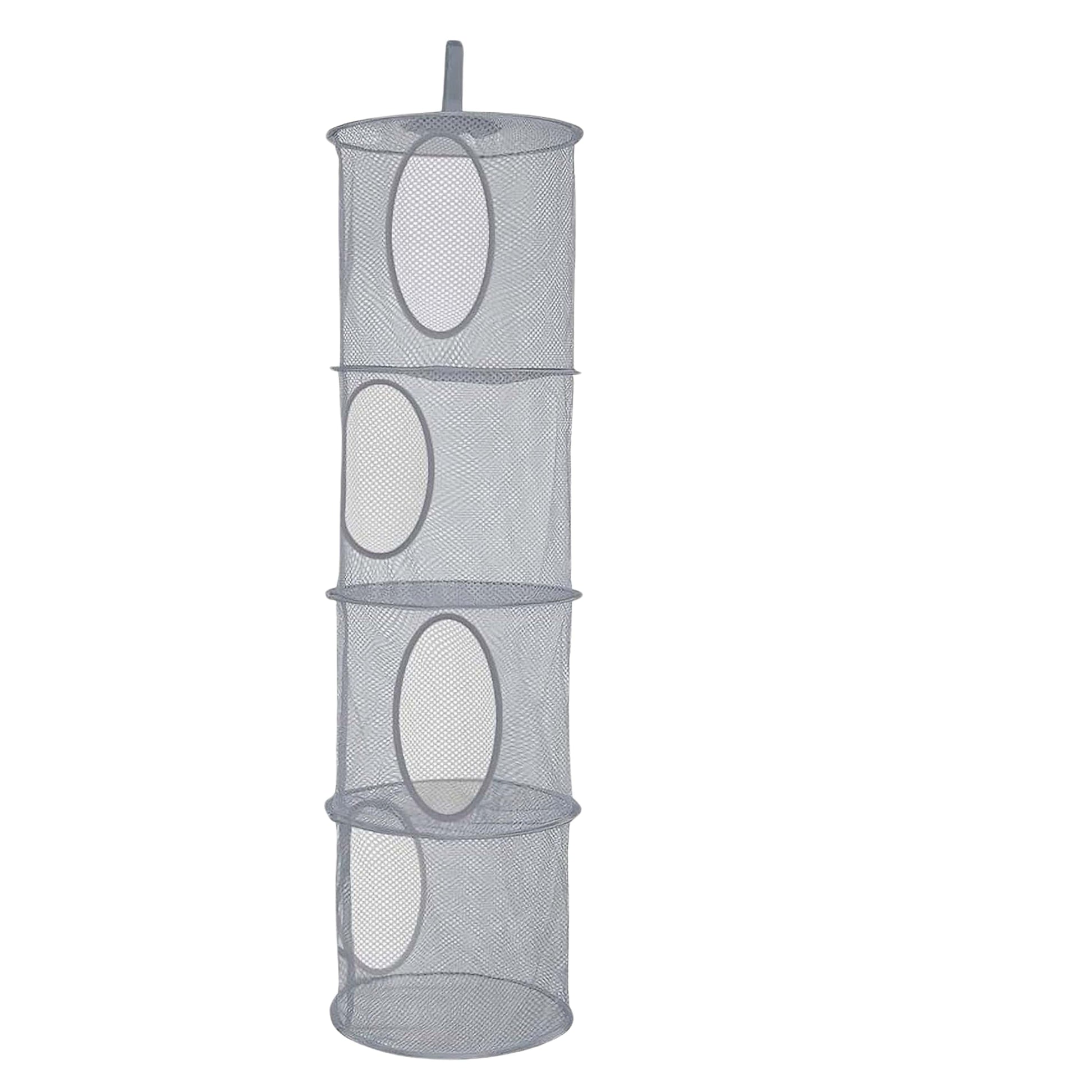 BRANDS & BEYOND Toys Grey Mesh Hanging Storage Space Saver Toys