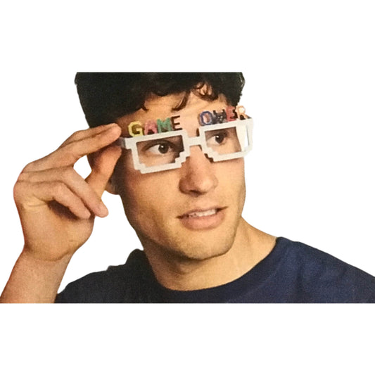 BRANDS & BEYOND Toys White Plastic Game over glasses