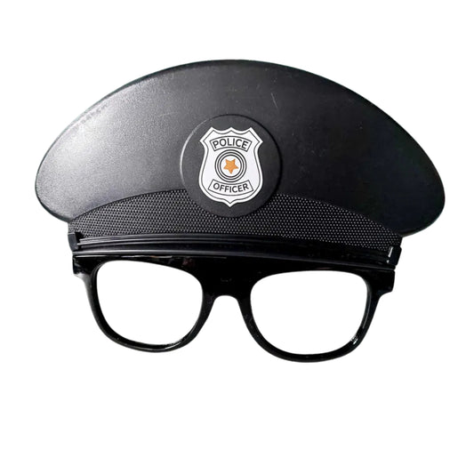 BRANDS & BEYOND Toys Black Polic glasses mask