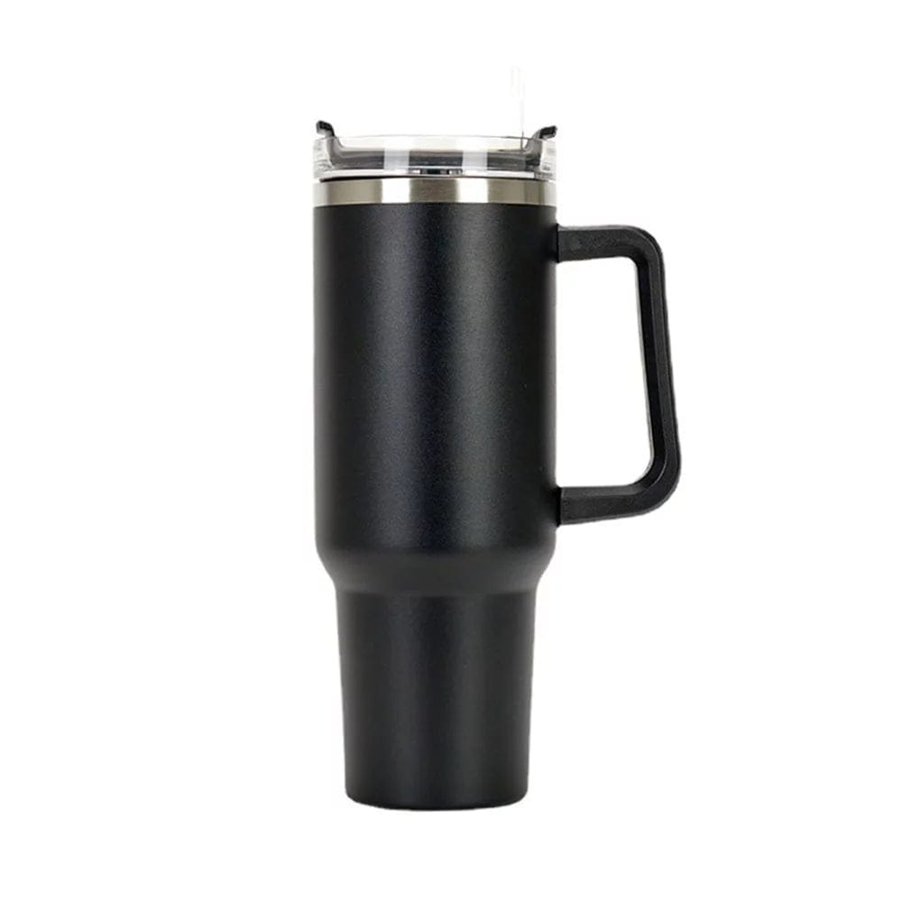 BRANDS & BEYOND TUMBLER Black SOLID STAINLESS STEEL TUMBLER