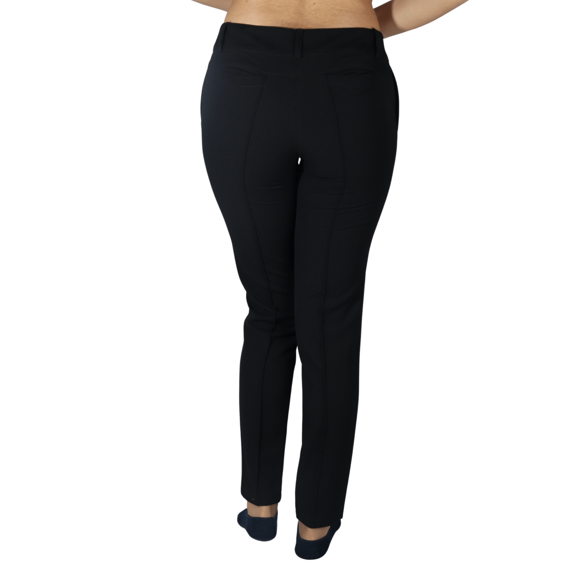 BRANDS & BEYOND Womens Bottoms M / Black Classic Pull Over Pants