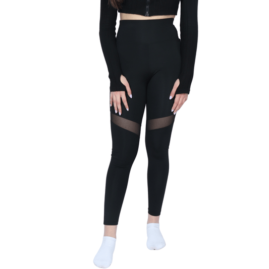 BRANDS & BEYOND Womens sports Mesh Legging