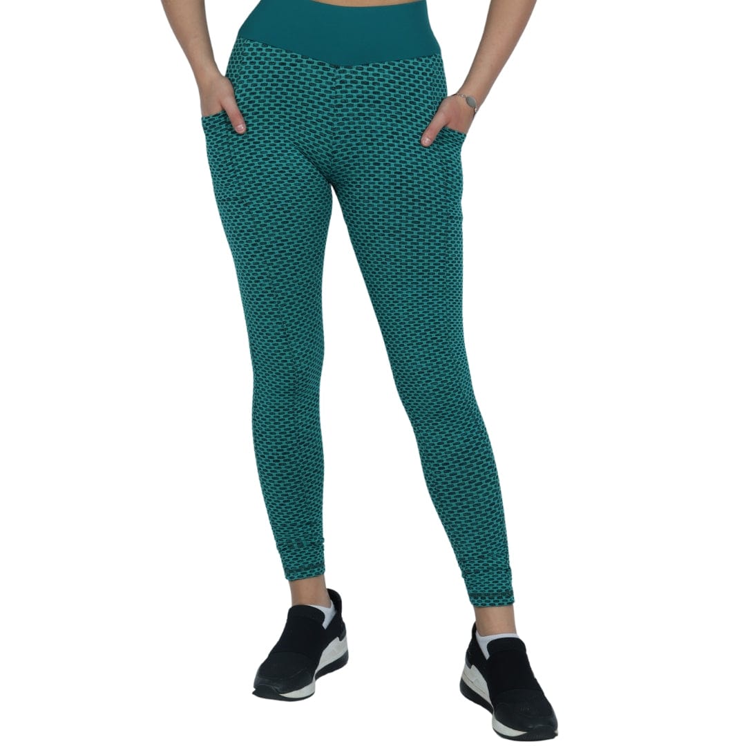 BRANDS & BEYOND Womens sports S / Green Scrunch Butt Legging