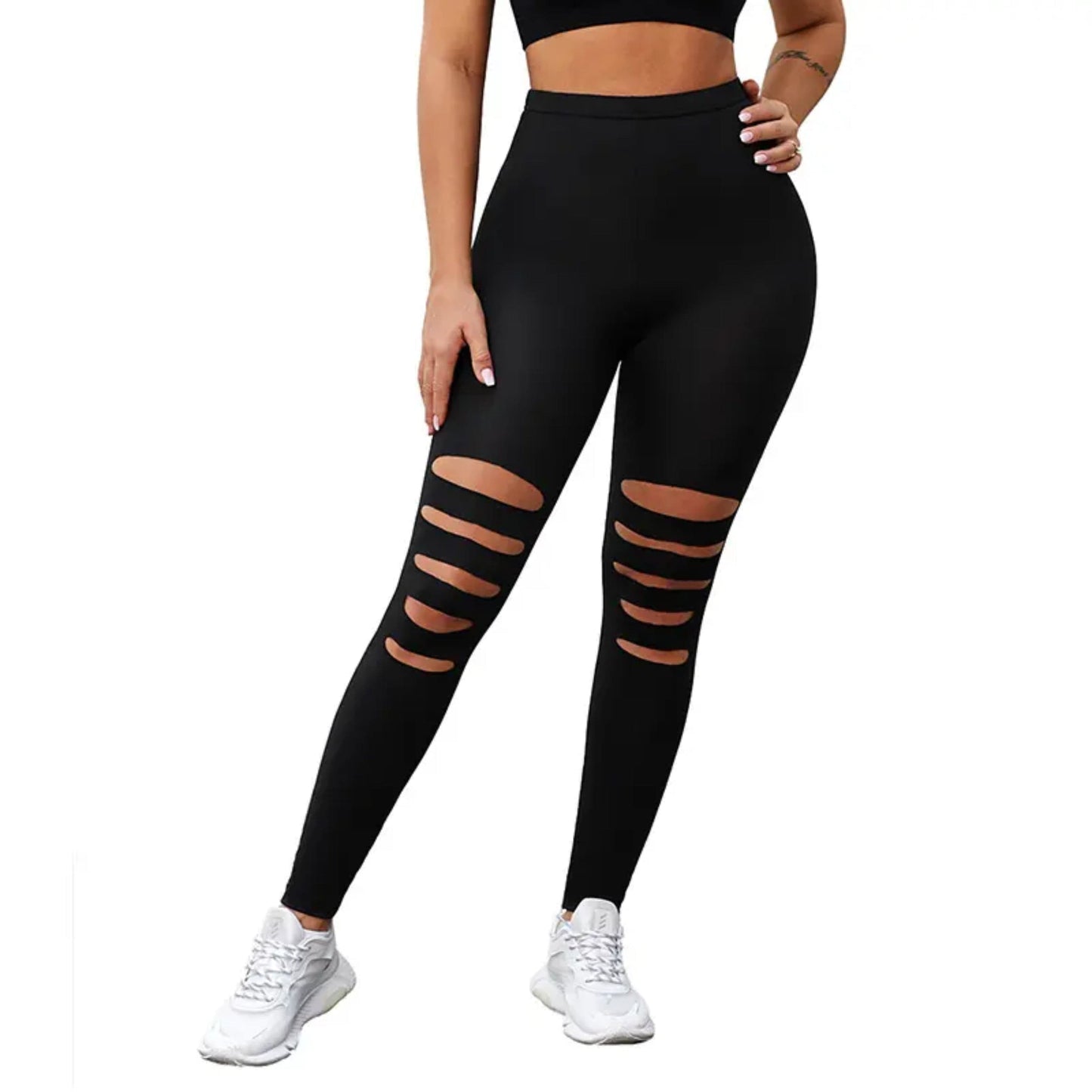 BRANDS & BEYOND Womens sports S / Black Tummy Control Waist Trainer Corset Leggings