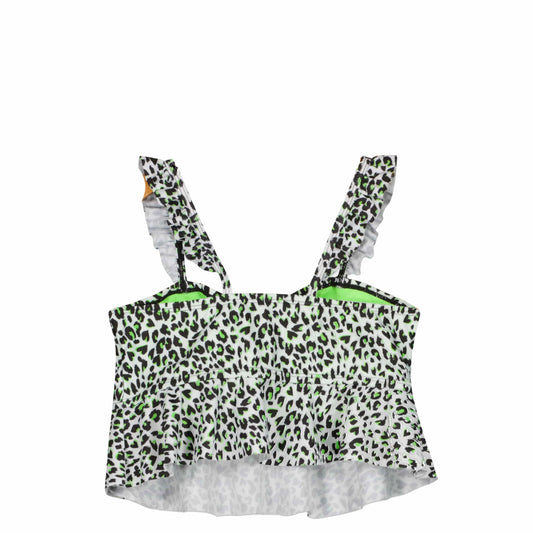 BREAKING WAVES Girls Swimwear S / Multi-Color BREAKING WAVES - Kids - Cheetah-Print Swimsuit